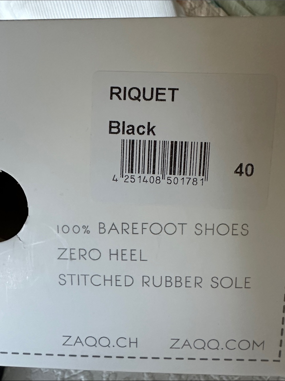 EUC Zaqq Riquet Buckle Boot Barefoot Boots Wide Toe Box, 40, in original box - Picture 16 of 16